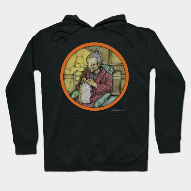 moms Hoodie by DEATHSTYLE MERCH